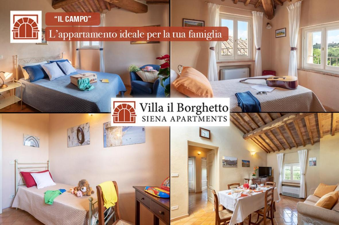 Villa Il Borghetto Siena Exterior photo